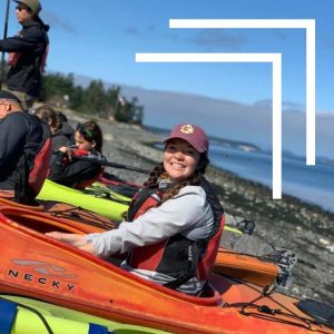 Water Sports on Whidbey, Tori, Kayaking